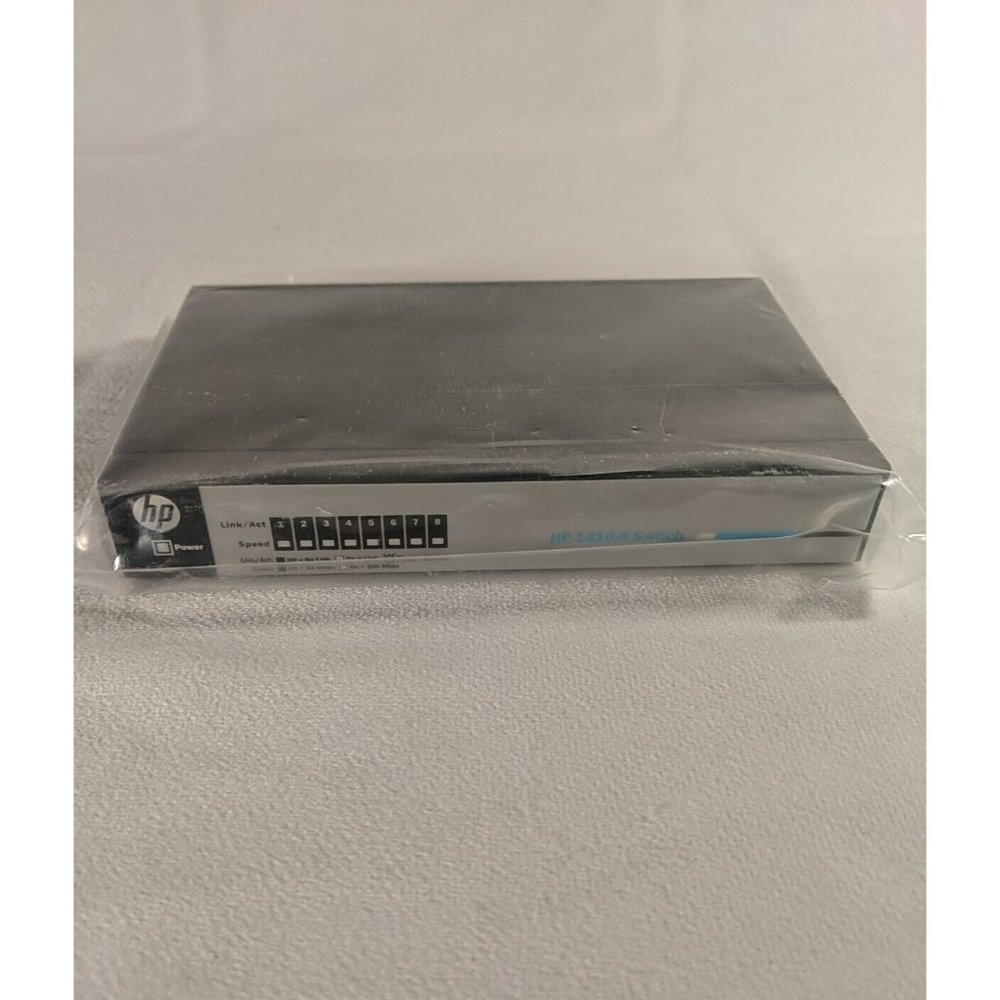 HP J9661A, 1410-8 8-Port Fast Ethernet Switch - New Sealed